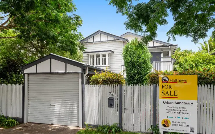 Home for sale in Brisbane’s inner southside property market