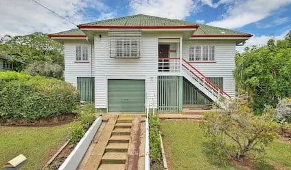 queenslander post war house stairs garage