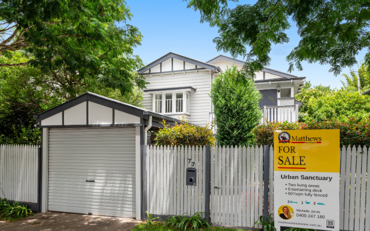 Home for sale in Brisbane’s inner southside property market